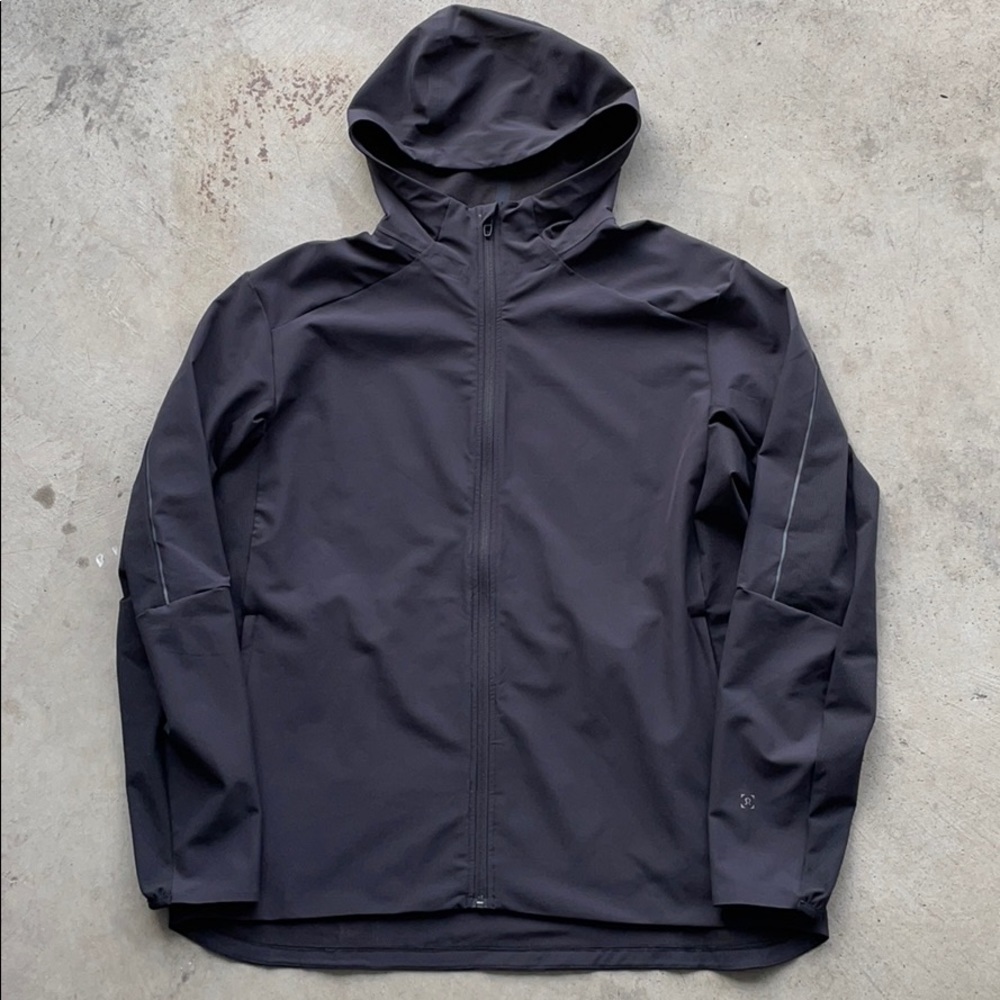 Lululemon full zip jacket black xxl light weight
